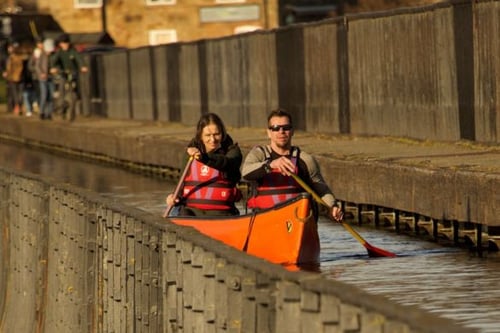 Aqueduct Open Canoe Trip for One - North Wales