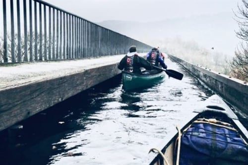 Aqueduct Open Canoe Trip for Two - North Wales