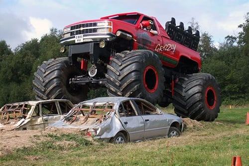 Big Boys Toys Monster Truck Driving