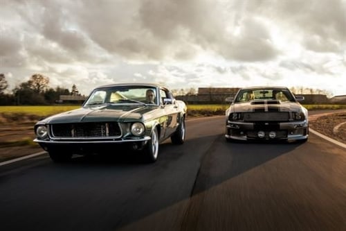 Shelby Eleanor vs Bullitt Mustang Experience - 12 Laps