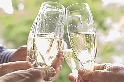 Champagne and Fizz with Lunch
