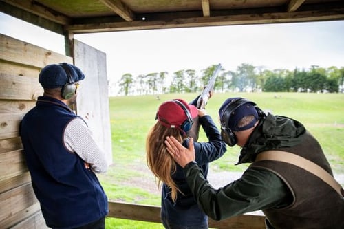 Clay Pigeon Shooting Session in the Yorkshire Dales