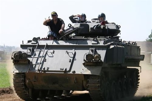 Adult and Child Tank Driving Experience