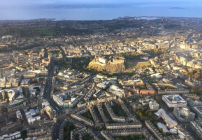 Extended City Of Edinburgh Helicopter Tour For Two