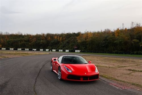 Ferrari 488 Blast Plus High Speed Passenger Ride 