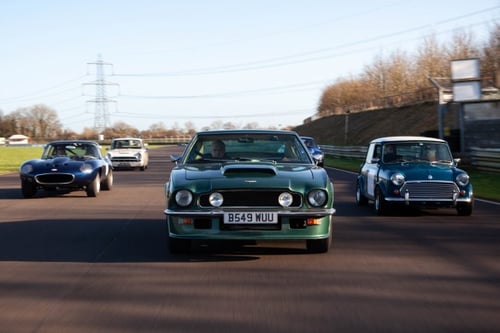 Five British Classic Drive with High Speed Passenger Ride