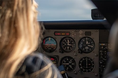 Cessna 172 Flying Lesson - Duxford