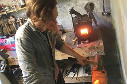 Full Day Blacksmith Experience For Two in Cornwall