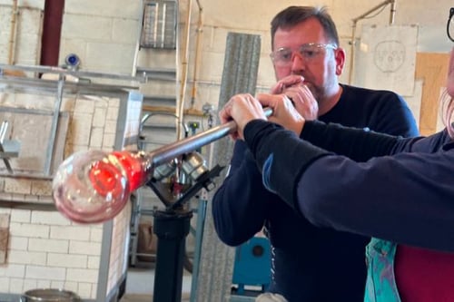 Glass Bauble Making Workshop for Two Offer