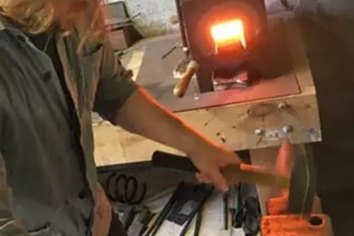 Half Day Blacksmith Experience For One in Cornwall