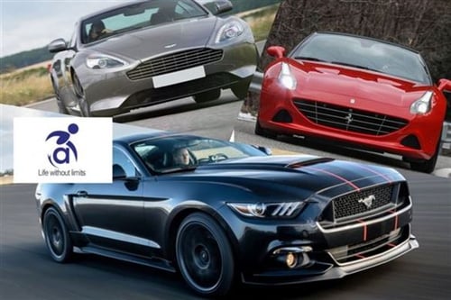 Junior Adapted Supercar Driving Experience (3 cars)