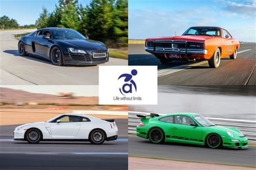 Junior Adapted Supercar Driving Experience (4 cars)