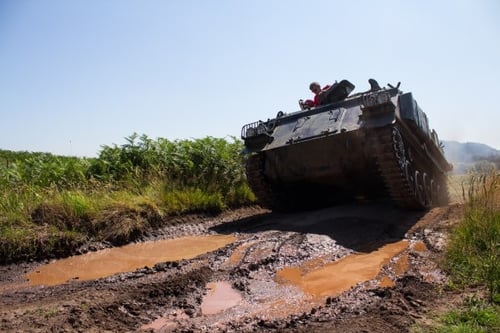 Junior Tank Driving Session - Renfrewshire