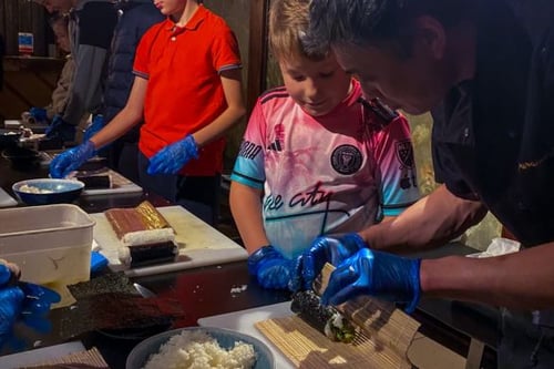 Kids' Sushi Masterclass at Inamo London