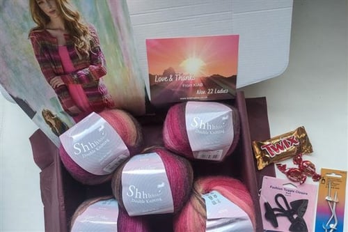 Ladies Knitting Box
