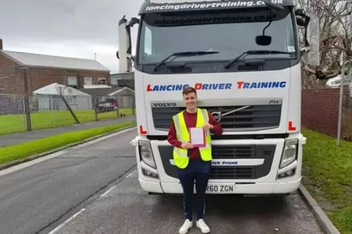 One Hour Lorry Driving Session West Sussex