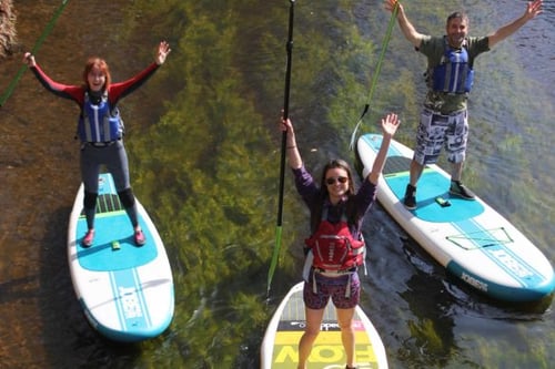 Flat Water Paddleboarding Session For Two - North Wales