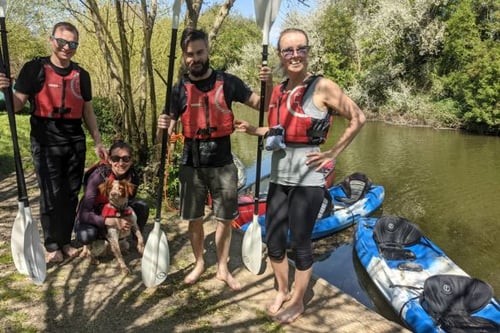 River Kayaking Full Day For Two - Somerset