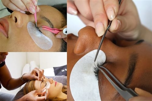 Russian Volume Eyelash Extensions Half Set