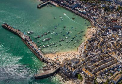 St Ives Bay And Godrevy Lighthouse Helicopter Tour For Two