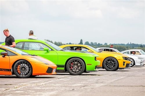 Supercar 6 Blast - Anytime inc High Speed Ride and Photo Print