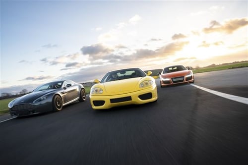 Supercar Triple Blast - Anytime inc High Speed Ride and Photo Print