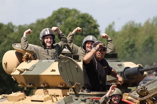 Tank Paintball Battle
