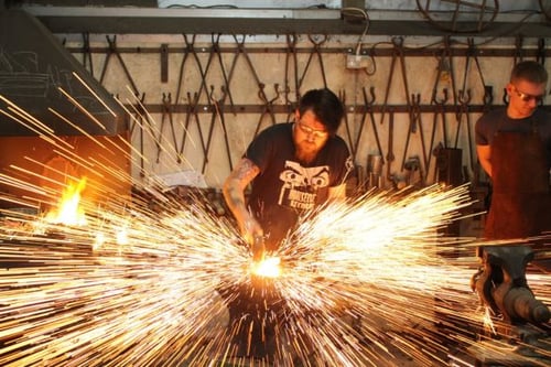 Traditional Blacksmith Experience Day  - Carmarthen