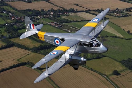 Vintage Flight Sightseeing Tour For Two - Cambridge 