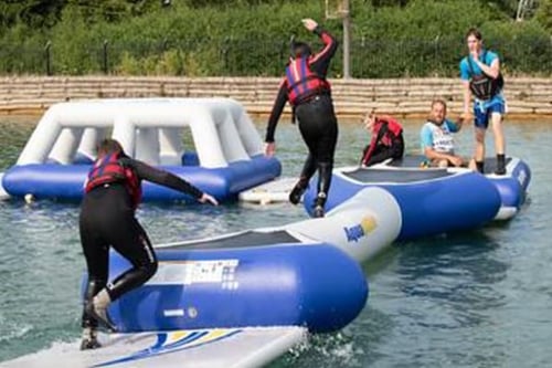 Water Wipeout Session at Lee Valley
