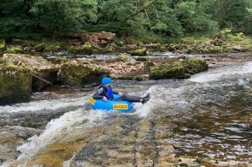 White Water Tubing for Two - South Wales