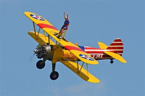 Wing Walking Flying Experience - Kent