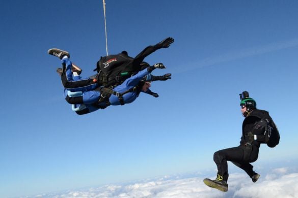 15000ft Weekday Skydiving Jump From Swansea