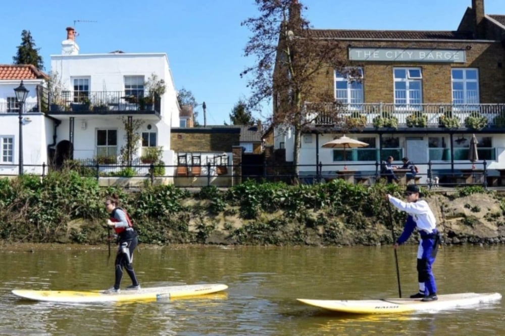 2 Hour Group Trip Introduction to Paddleboarding in London