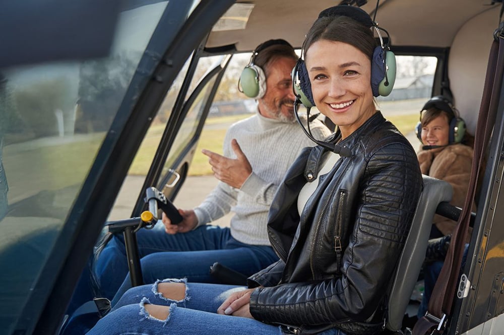 20 Minute Private Jurassic Coast Helicopter Ride for Four