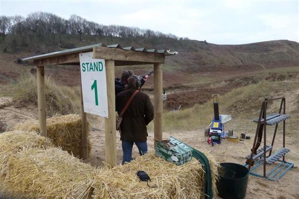 25 Clay Shooting Lesson in Wales