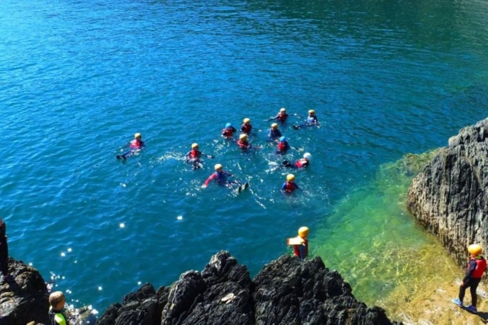 3 Hour Coasteering In Cornwall for Four