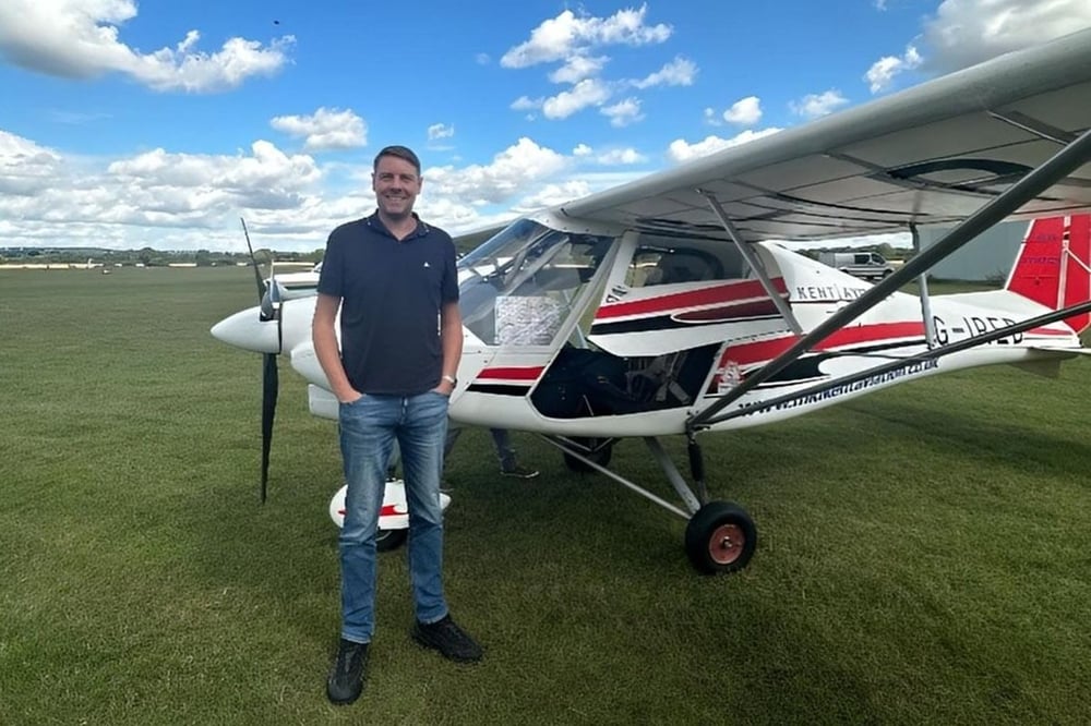 30 Minute Flying Lesson at Manston Airport in Kent
