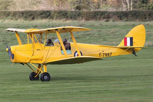 45 Minute Sunset Patrol Tigermoth Flight - Devon