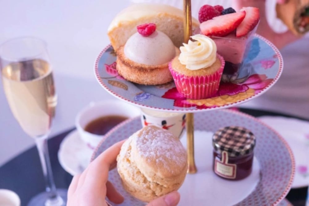 B-Bakery Covent Garden Champagne Afternoon Tea