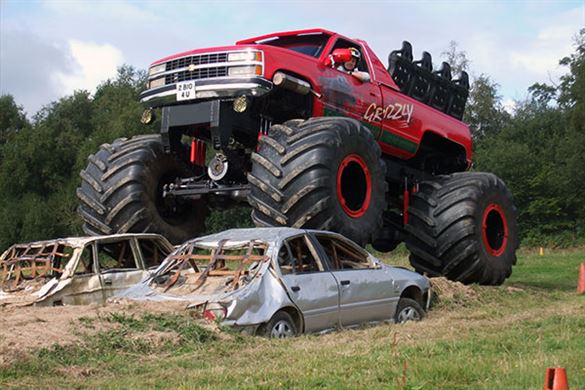 Big Boys Toys Monster Truck Driving