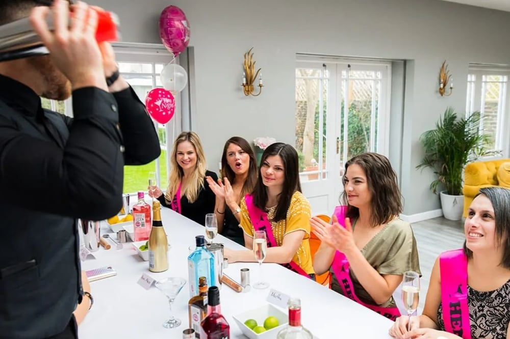 Butlers in the Buff Cocktail Class