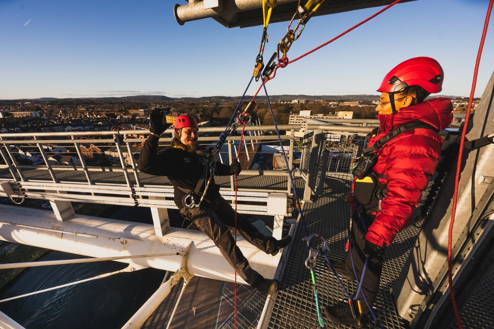 Cardiff Stadium Abseiling Experience for One