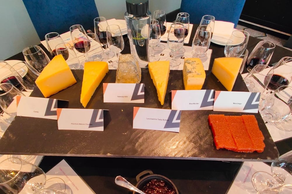 Cheese and Wine Tasting Session