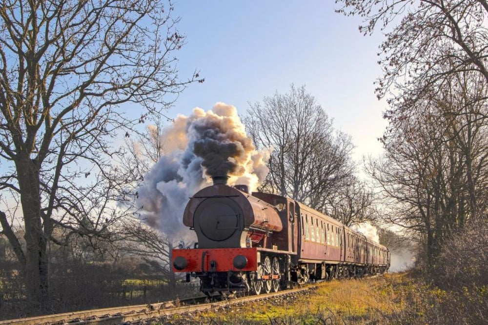'A Christmas Journey' Vintage Bus and Steam Train Trip