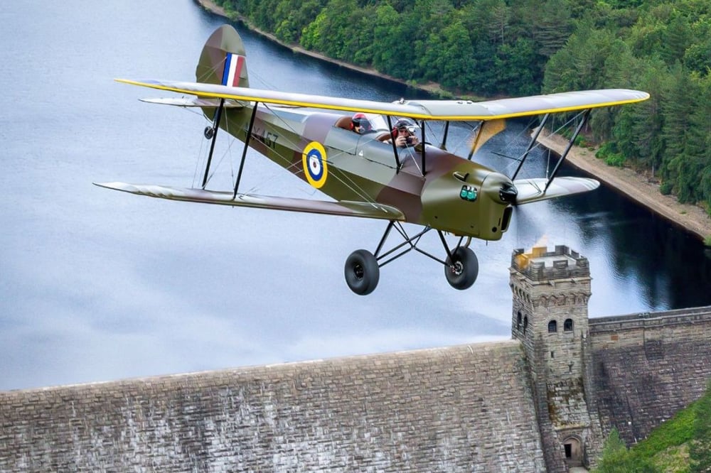 Dambusters Biplane Heritage Flight South Yorkshire