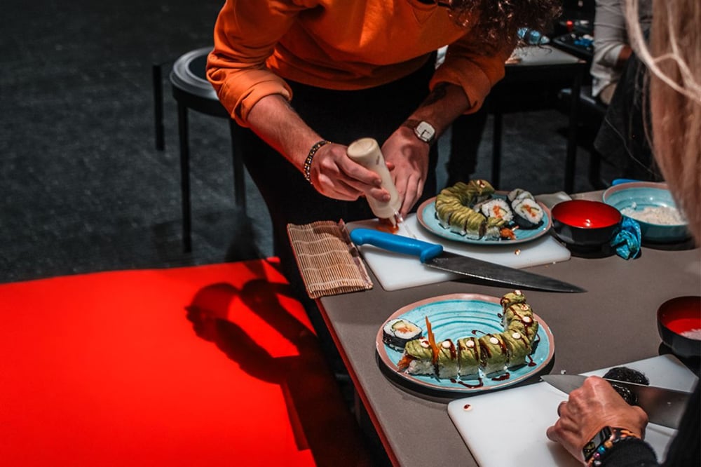 Dragon Roll Sushi Class and Bottomless Brunch for Two at Inamo
