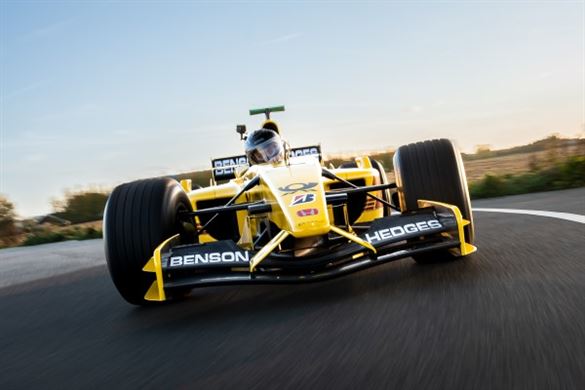 Jordan F1 Race Car Pace Experience - 28 Laps