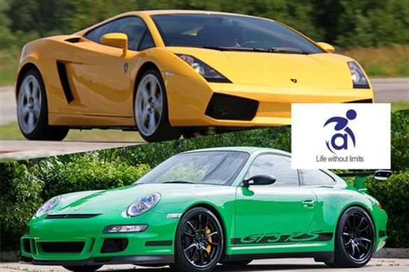 Junior Blind Supercar Driving Experience (2 cars)