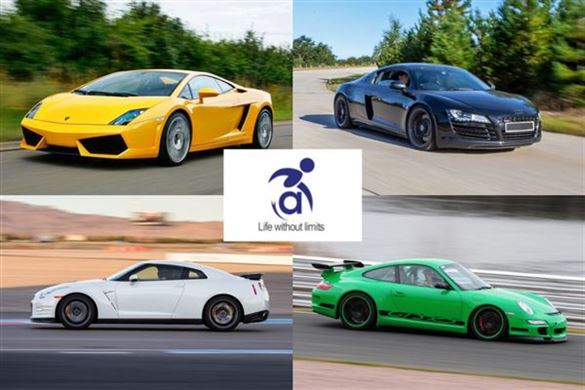 Junior Blind Supercar Driving Experience (4 cars)